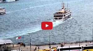 water FX large boat rear Bosporus