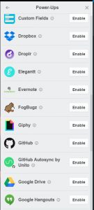 Trello links into a whole host of other online productivity apps